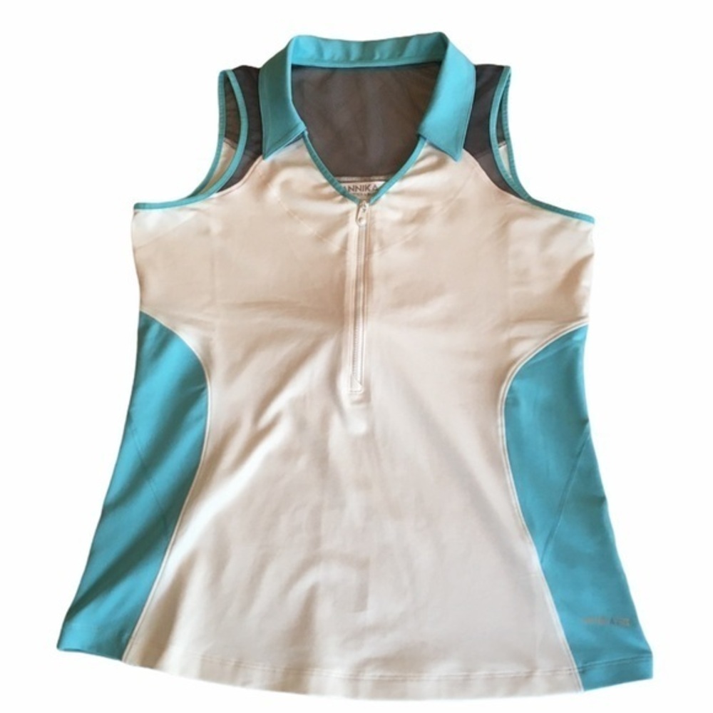 ANNIKA Cutter & Buck Ladies Golf Shirt - size small
